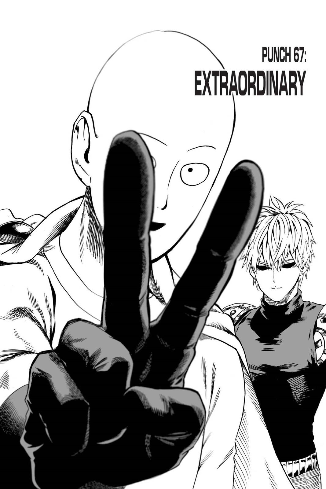 One-Punch Man, Chapter 67 image 001