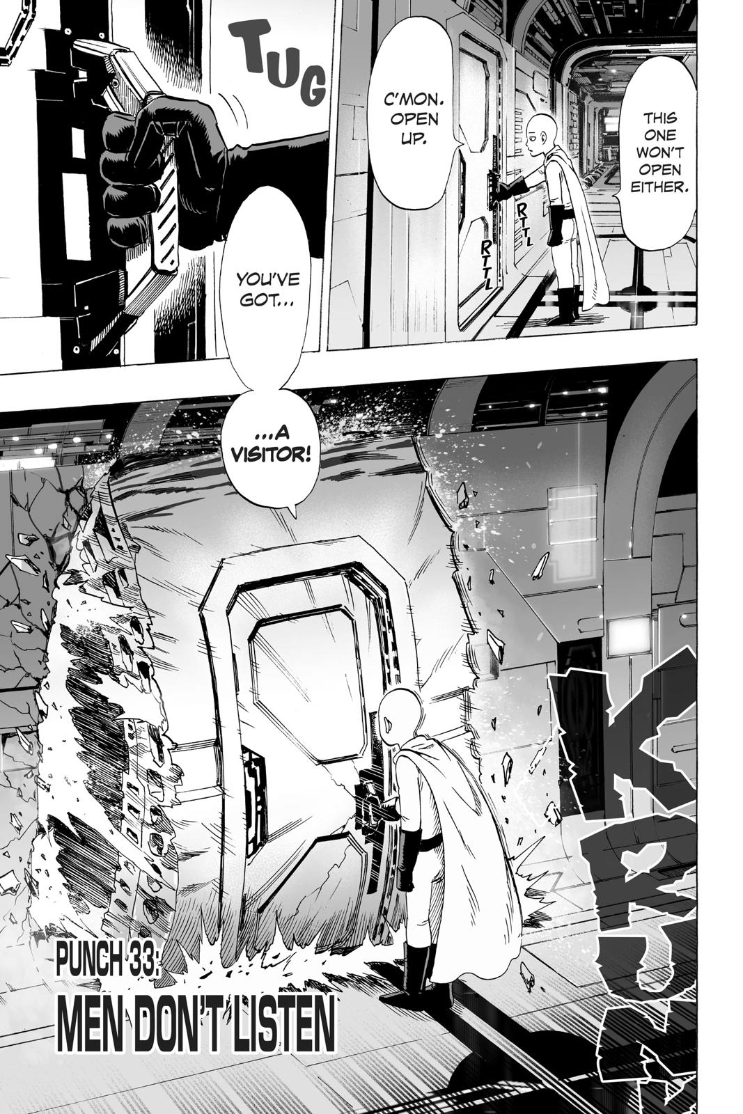 One-Punch Man, Chapter 33 image 001