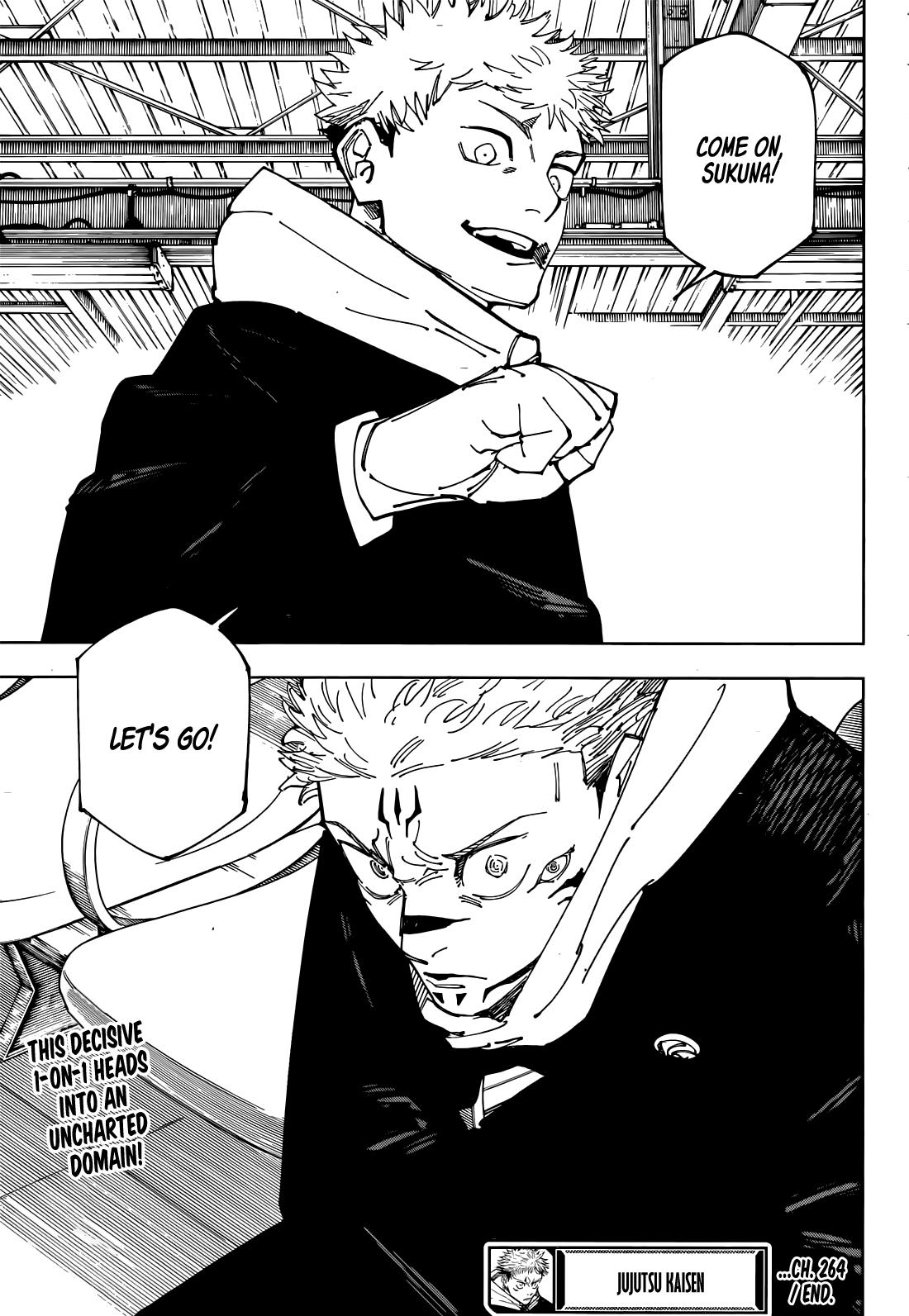 Jujutsu Kaisen Manga Chapter 264 image 20