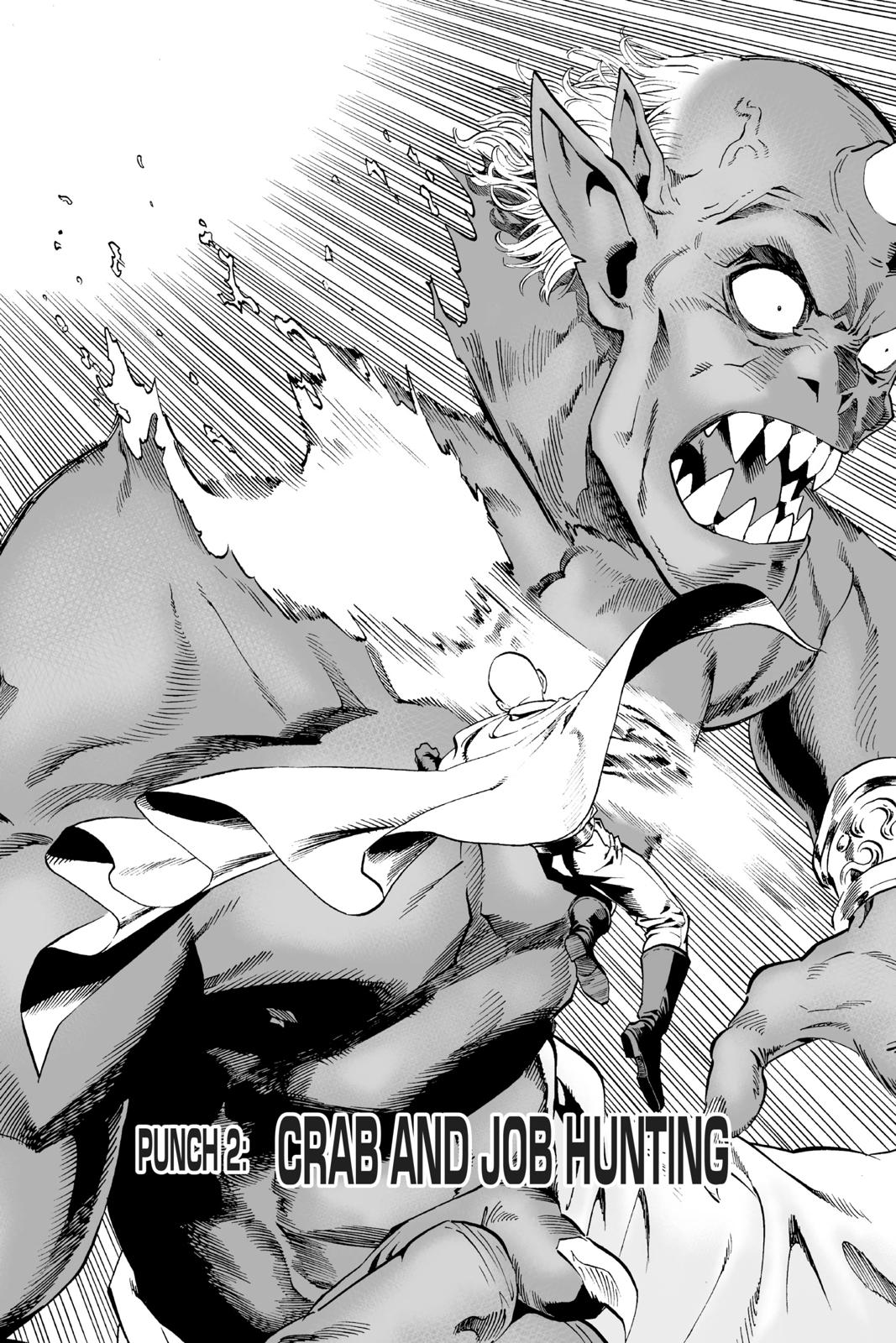 One-Punch Man, Chapter 2 image 001