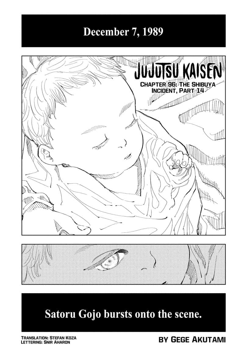 Jujutsu Kaisen, Chapter 96 image 001