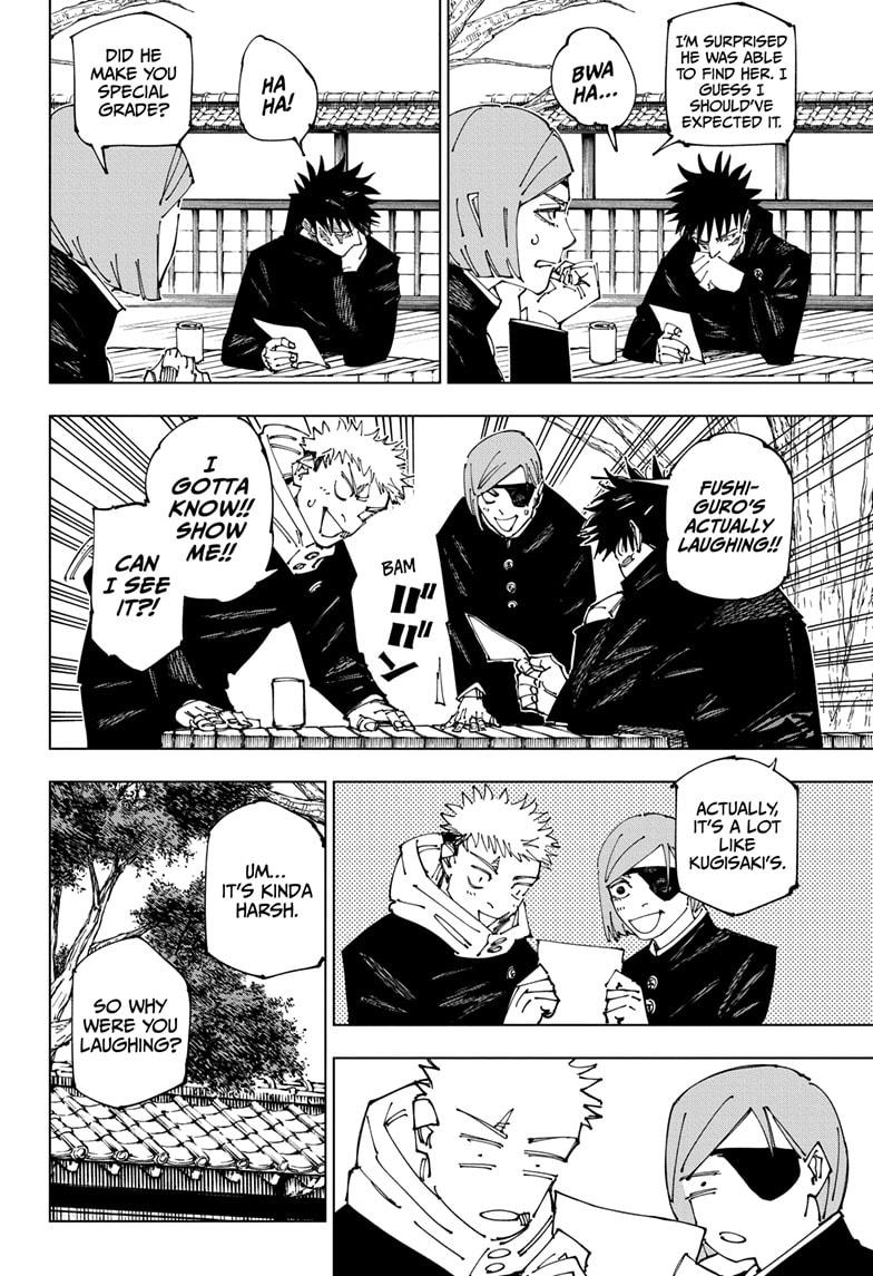 Jujutsu Kaisen Manga Chapter 268 image 16