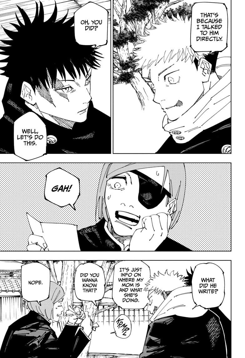 Jujutsu Kaisen Manga Chapter 268 image 15