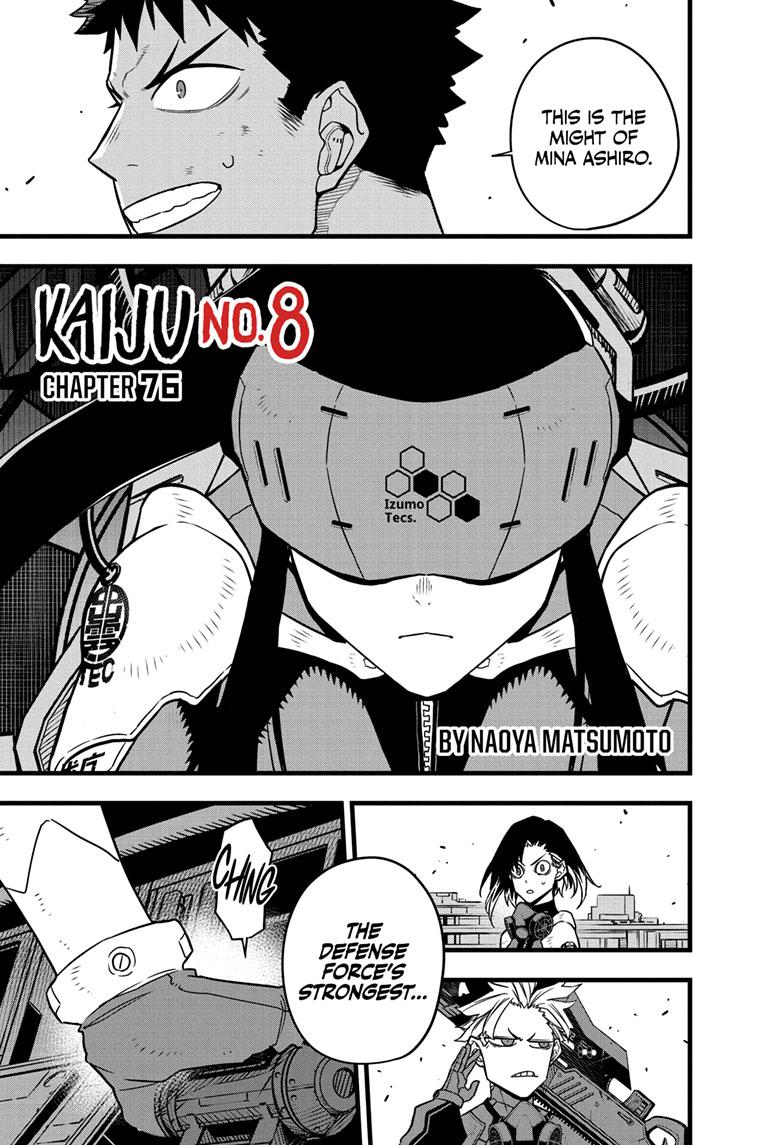 Kaiju No. 8 Manga Chapter 76 image 01