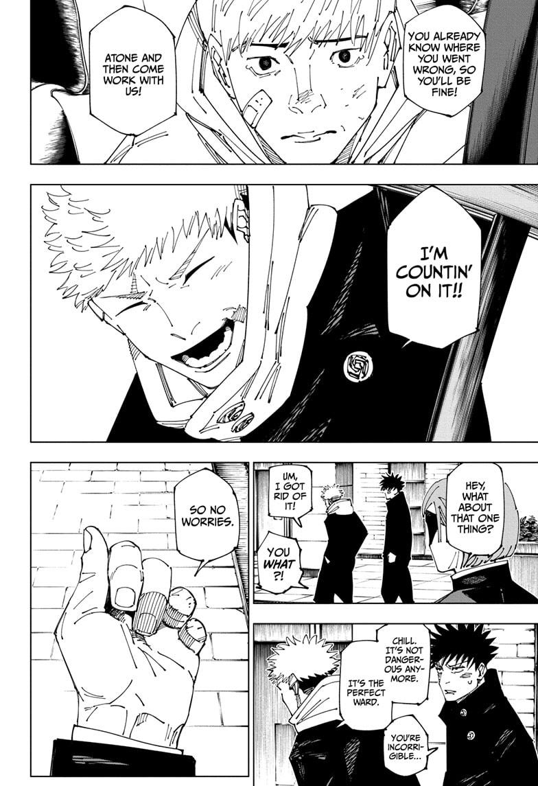 Jujutsu Kaisen Manga Chapter 271 image 17