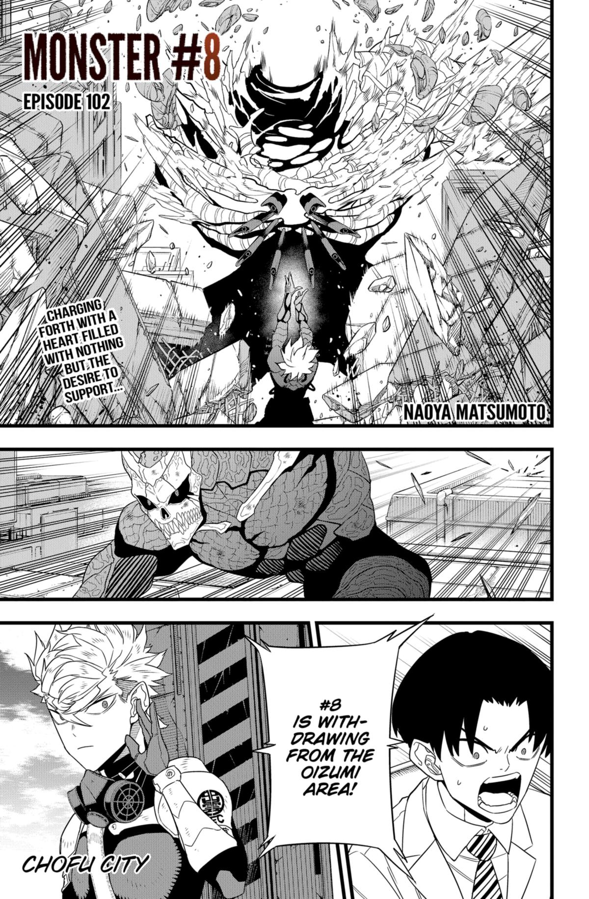 Kaiju No. 8 Manga Chapter 102 image 01