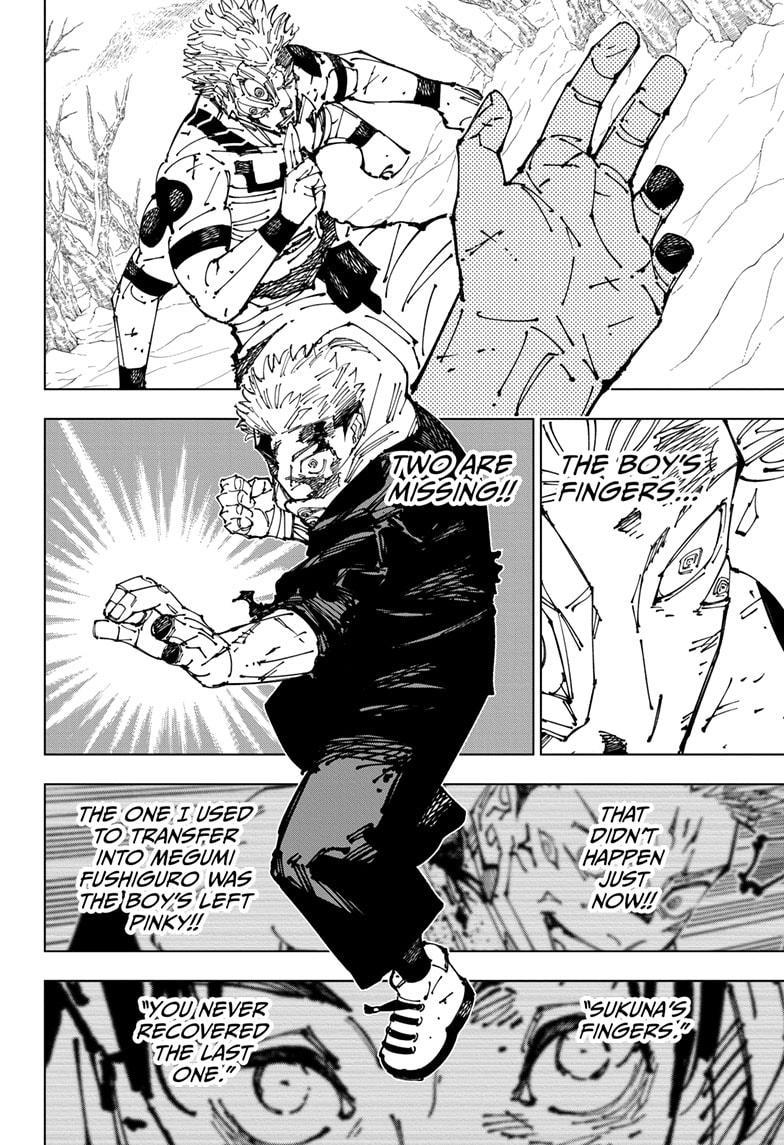 Jujutsu Kaisen Manga Chapter 267 image 08