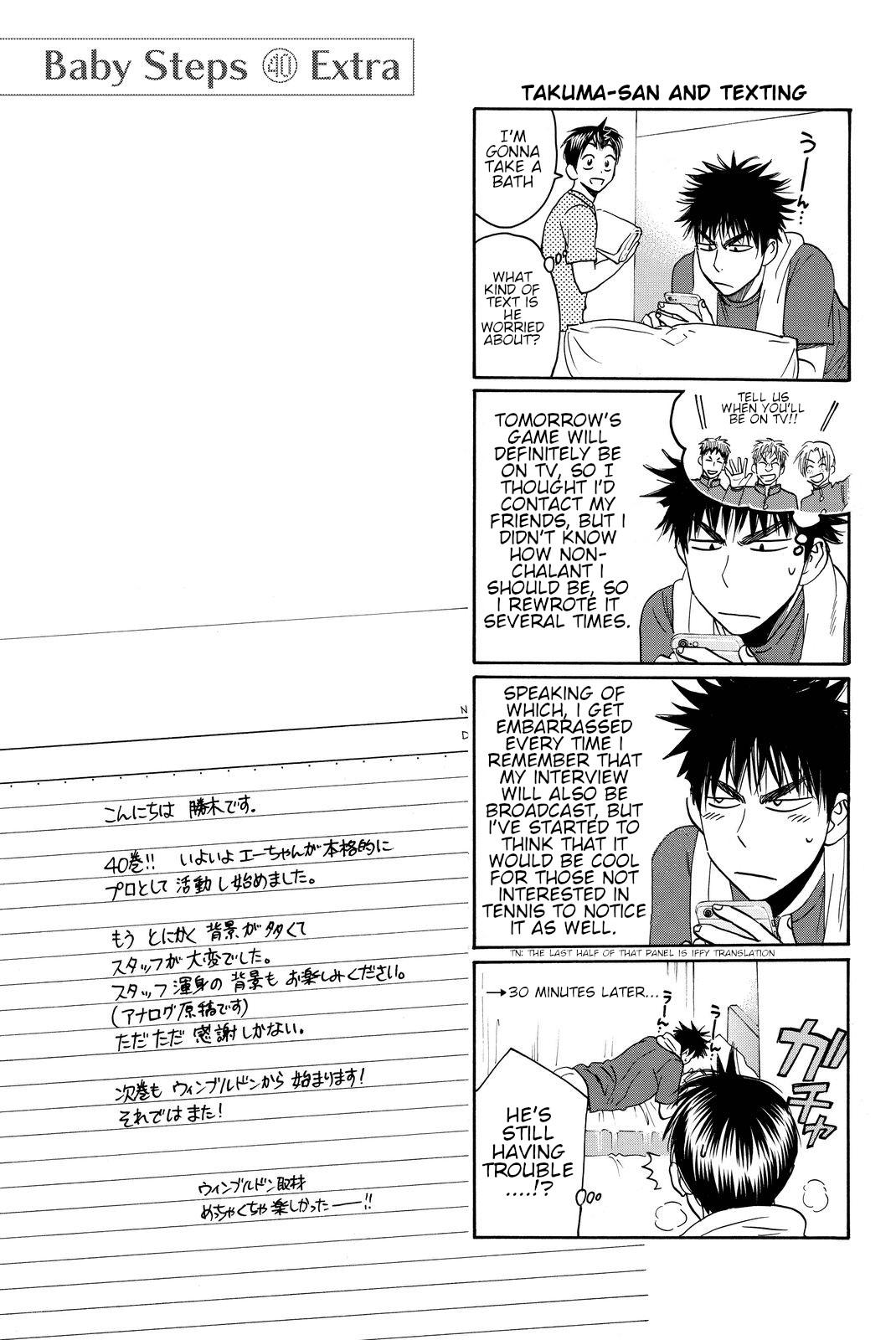 Baby Steps 385 Baby Steps Manga Online