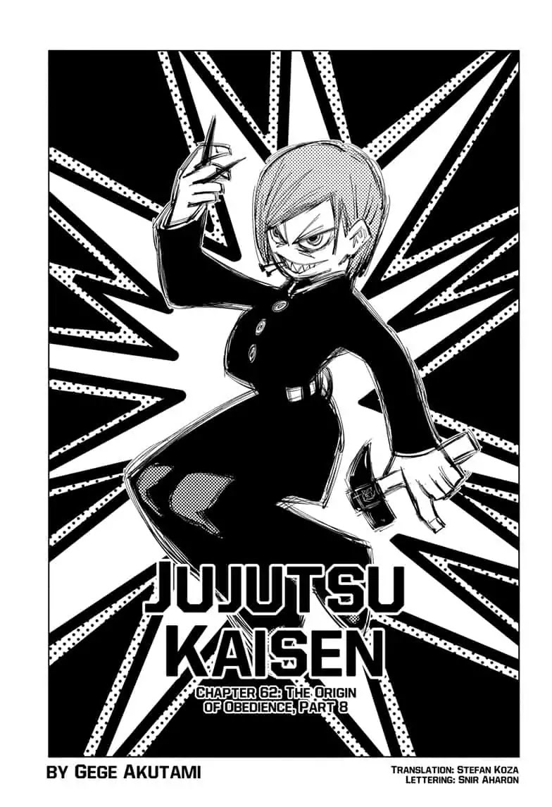 Jujutsu Kaisen, Chapter 62 image 001