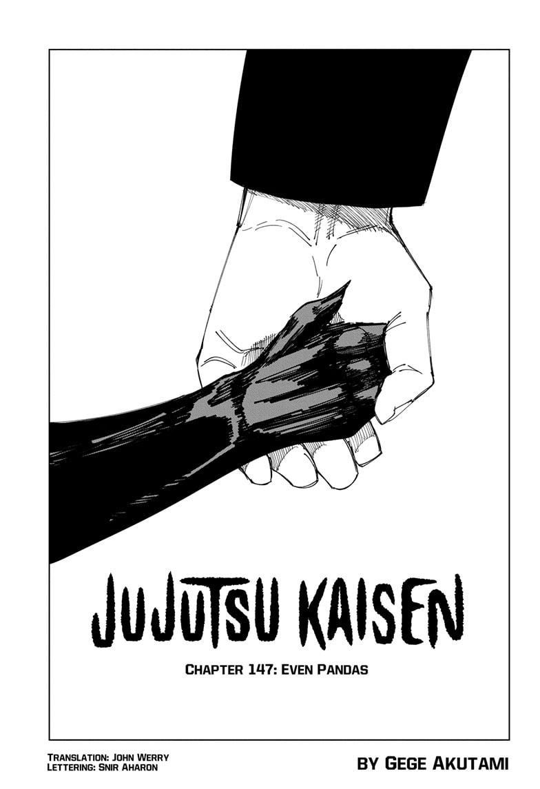 Jujutsu Kaisen, Chapter 147 image 001