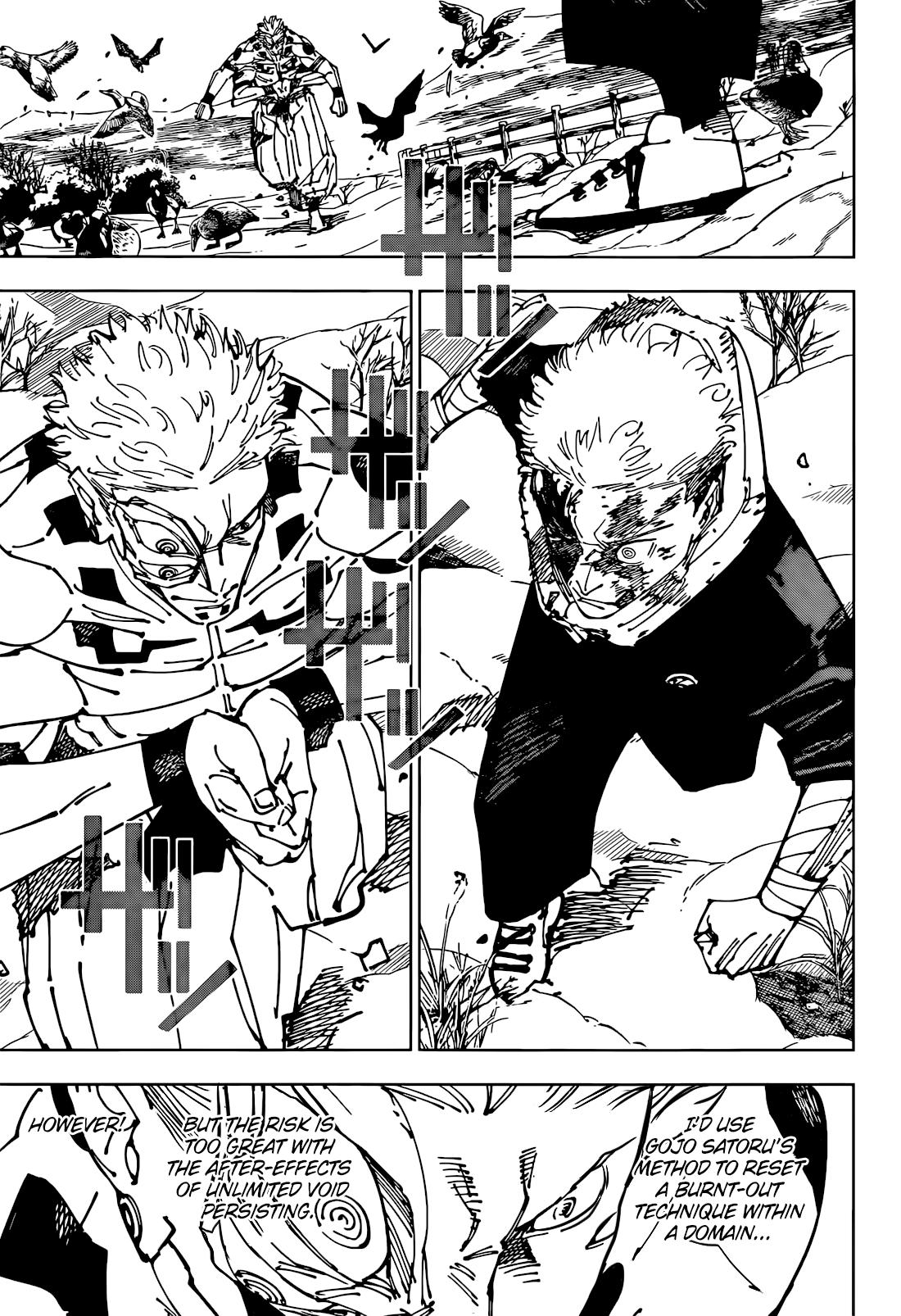 Jujutsu Kaisen Manga Chapter 266 image 06