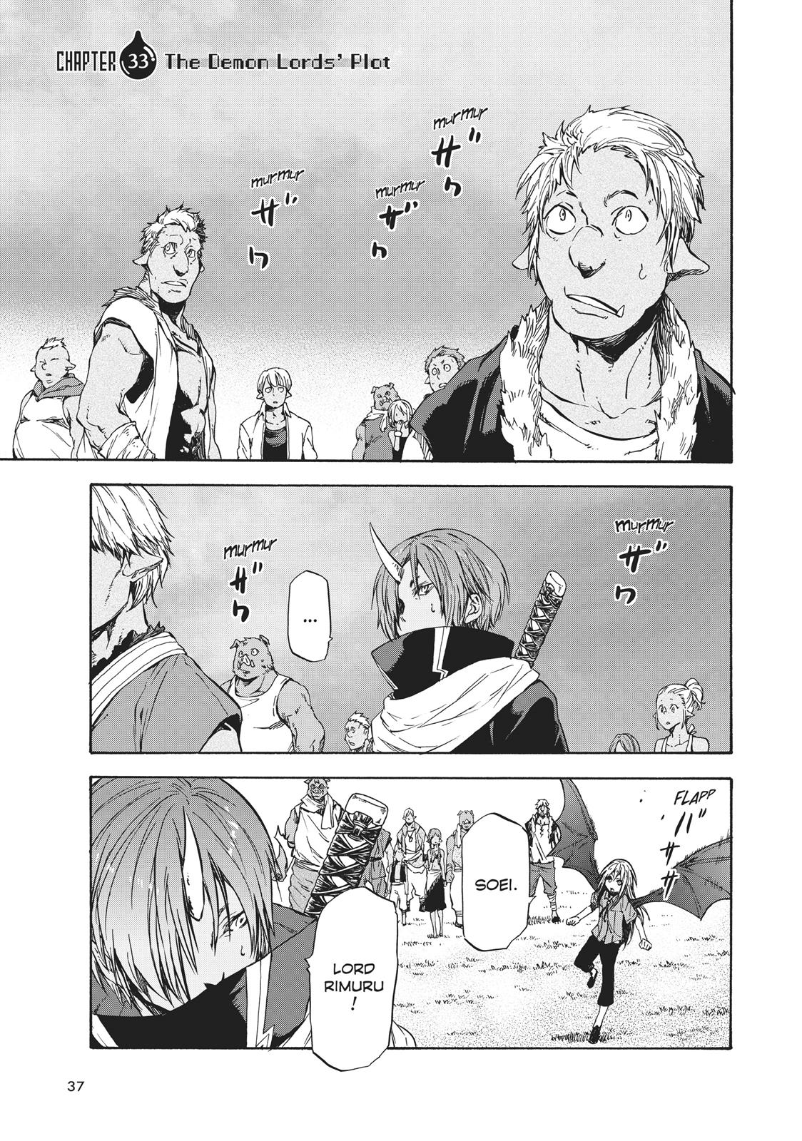 Tensei shitara Slime Datta Ken, Chapter 33 image 001