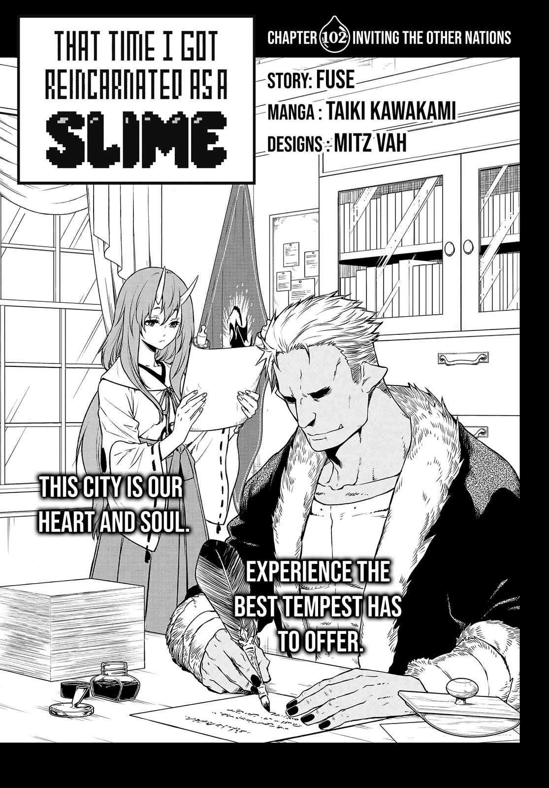 Tensei shitara Slime Datta Ken, Chapter 102 image 01