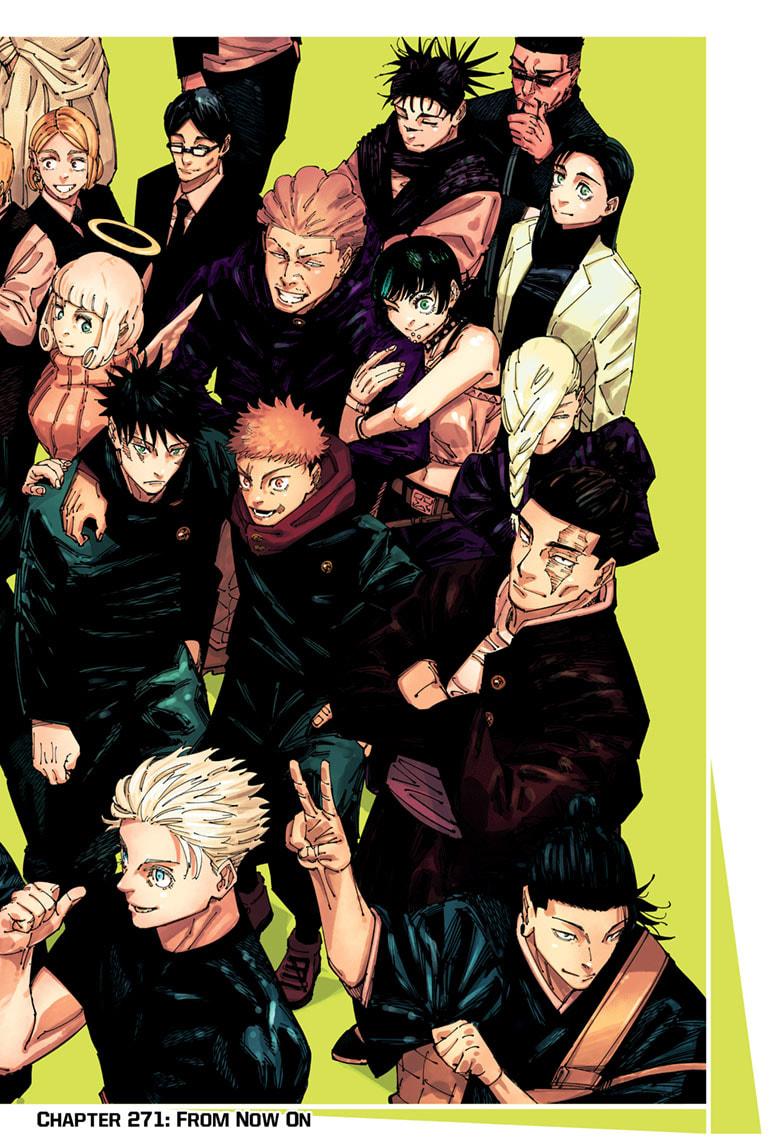 Jujutsu Kaisen Manga Chapter 271 image 01