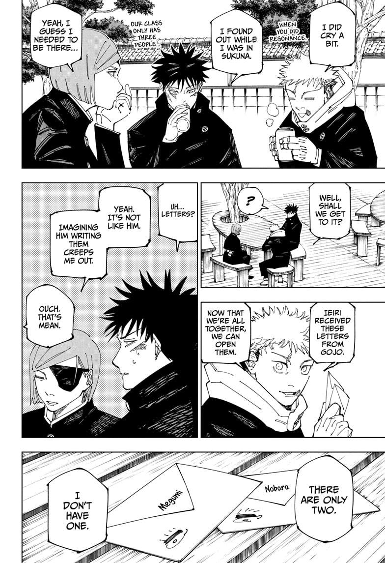 Jujutsu Kaisen Manga Chapter 268 image 14