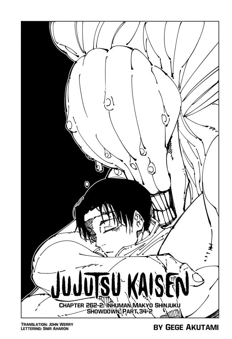 Jujutsu Kaisen Manga Chapter 262.2 image 01