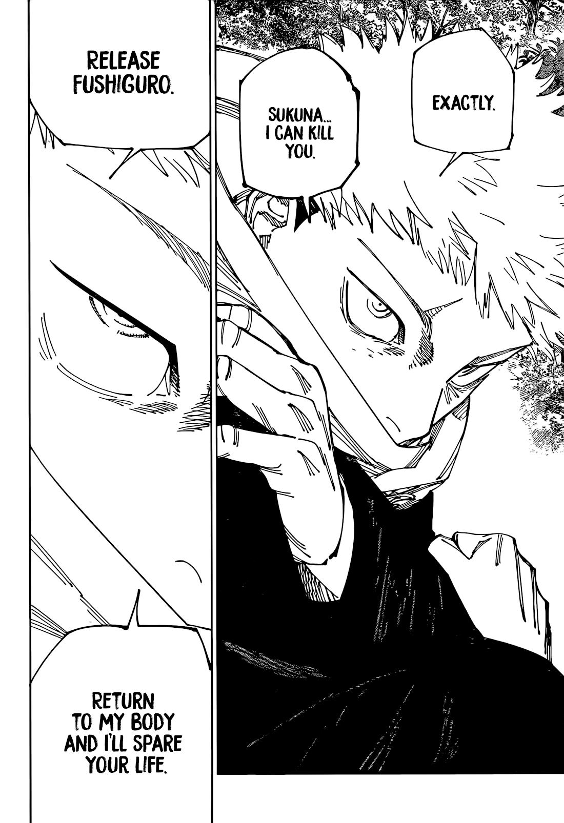 Jujutsu Kaisen Manga Chapter 265 image 19