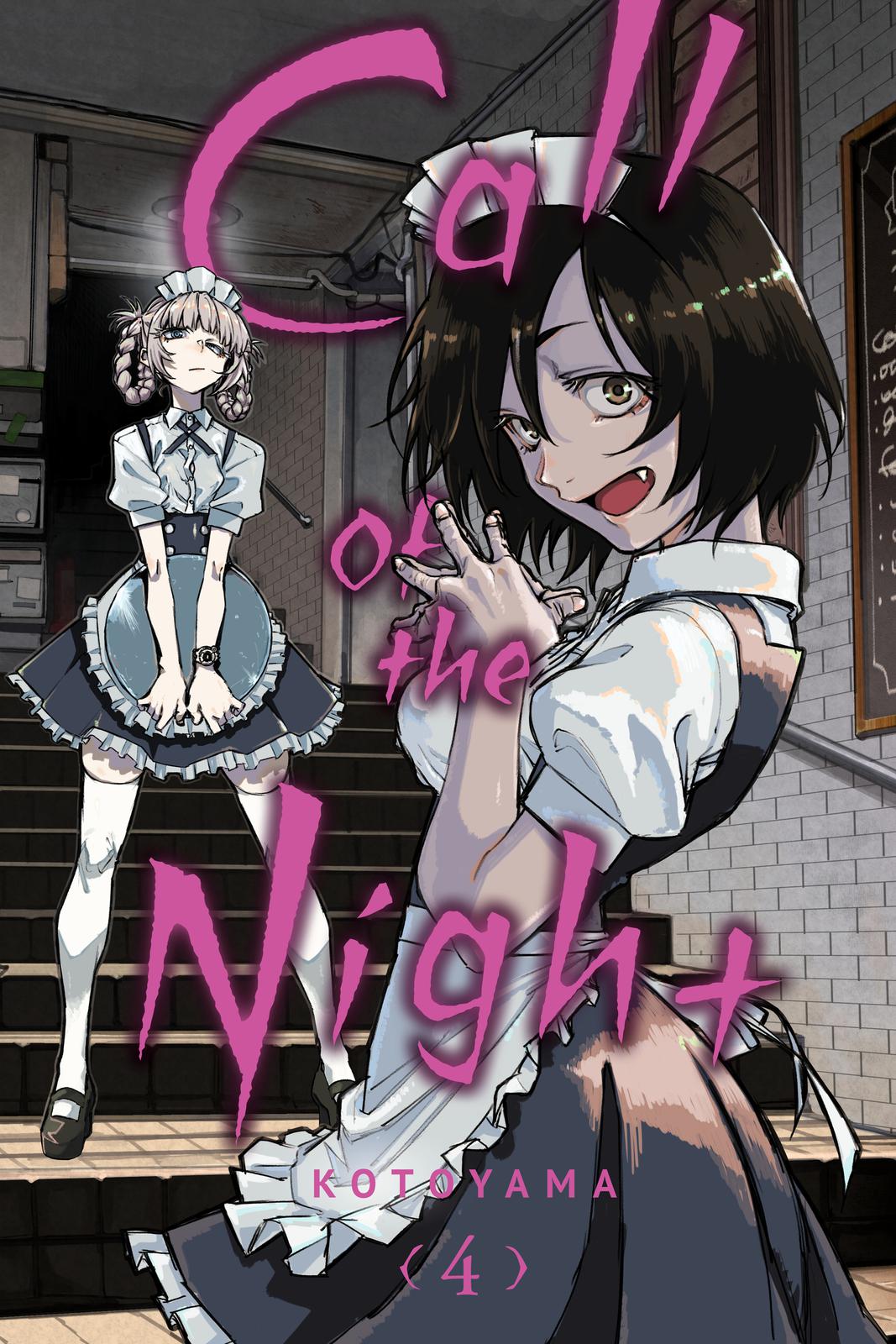 call of the night manga covers