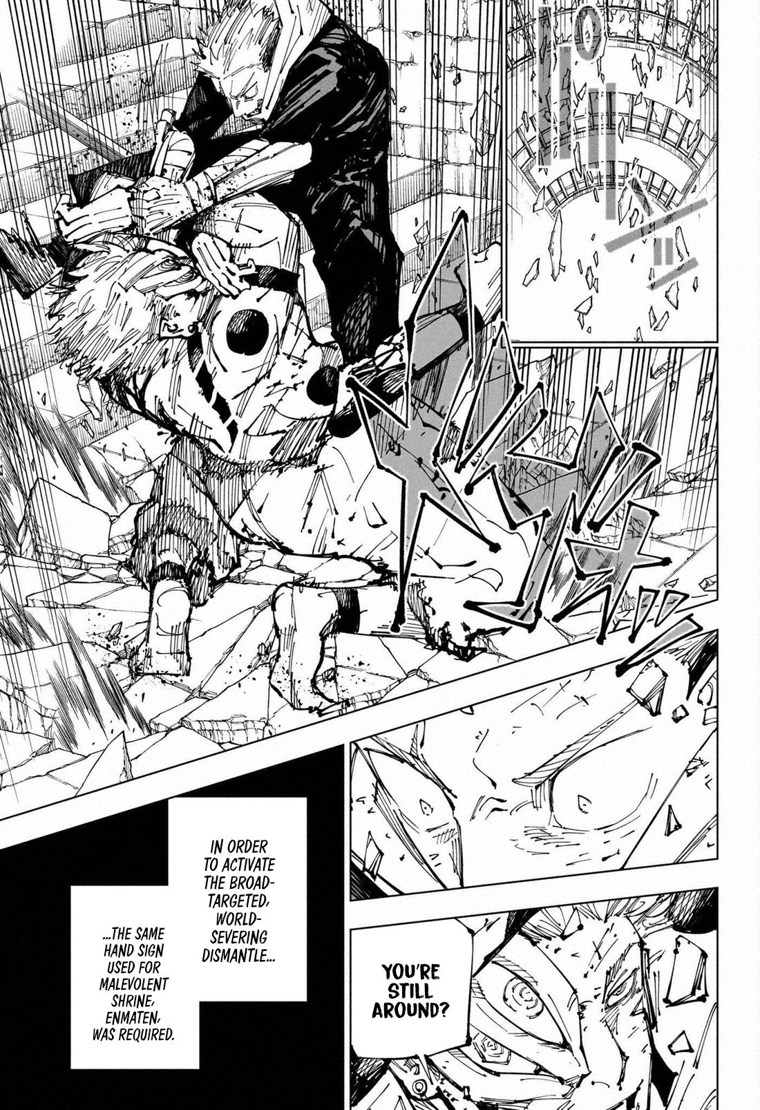 Jujutsu Kaisen Manga Chapter 255 image 16