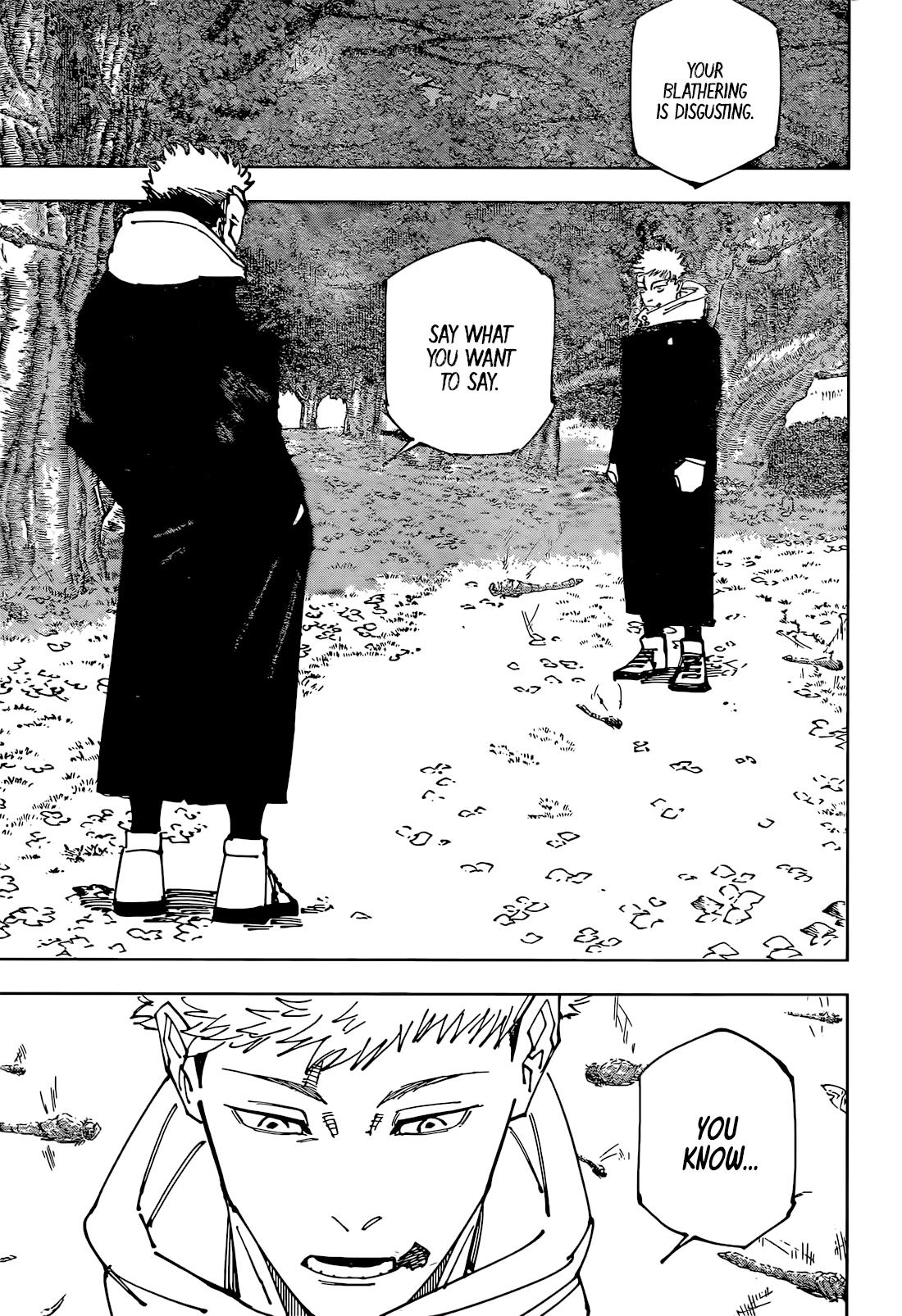 Jujutsu Kaisen Manga Chapter 265 image 12