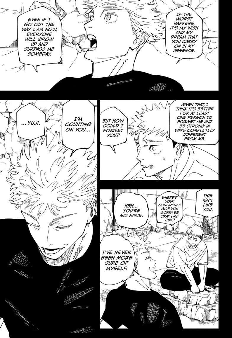 Jujutsu Kaisen Manga Chapter 271 image 16