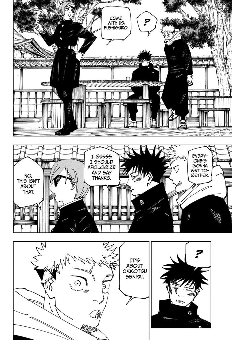 Jujutsu Kaisen Manga Chapter 268 image 18