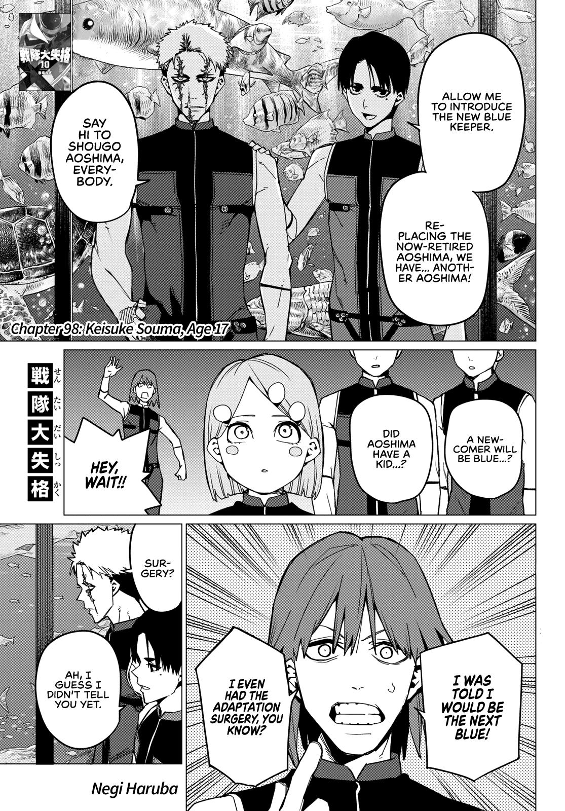 Go! Go Loser Ranger Manga Chapter 98 image 01