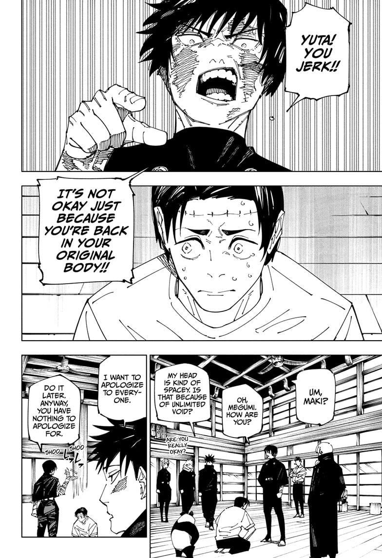 Jujutsu Kaisen Manga Chapter 269 image 02