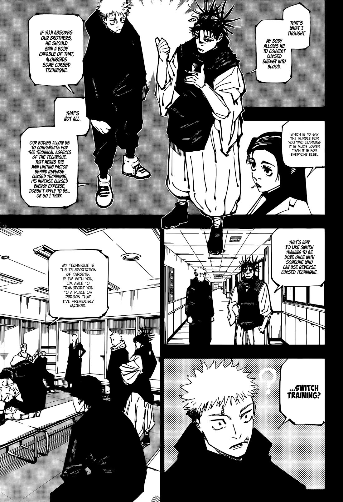 Jujutsu Kaisen Manga Chapter 258 image 06