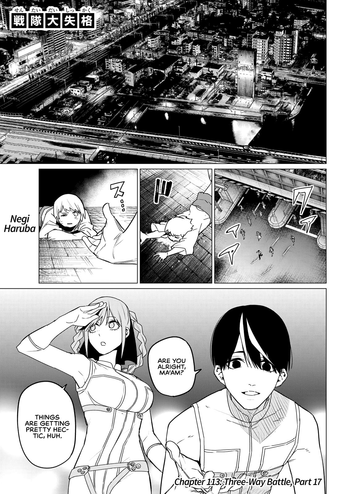 Go! Go Loser Ranger Manga Chapter 113 image 01