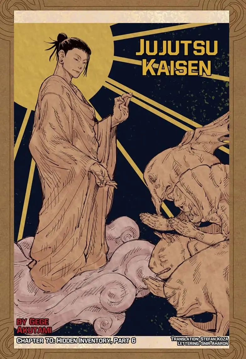 Jujutsu Kaisen, Chapter 70 image 001