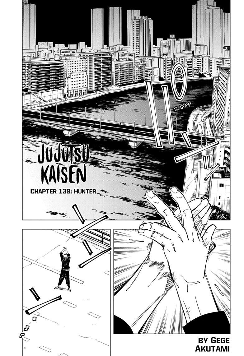 Jujutsu Kaisen, Chapter 139 image 001