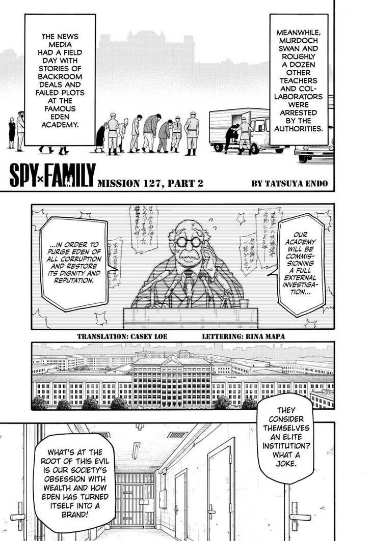 Spy x Family Manga, Chapter 127.2 image 01