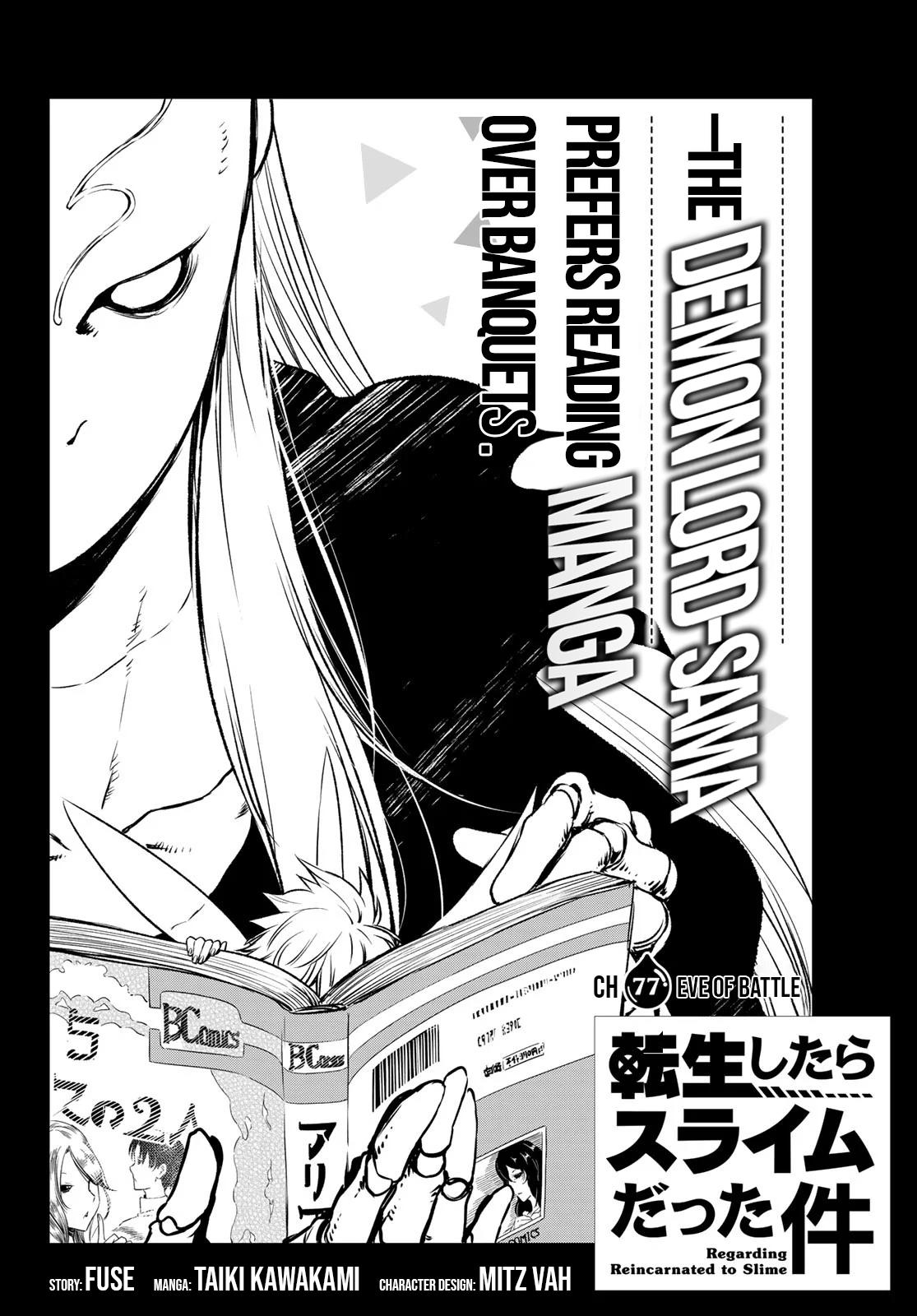Tensei shitara Slime Datta Ken, Chapter 77 image 004