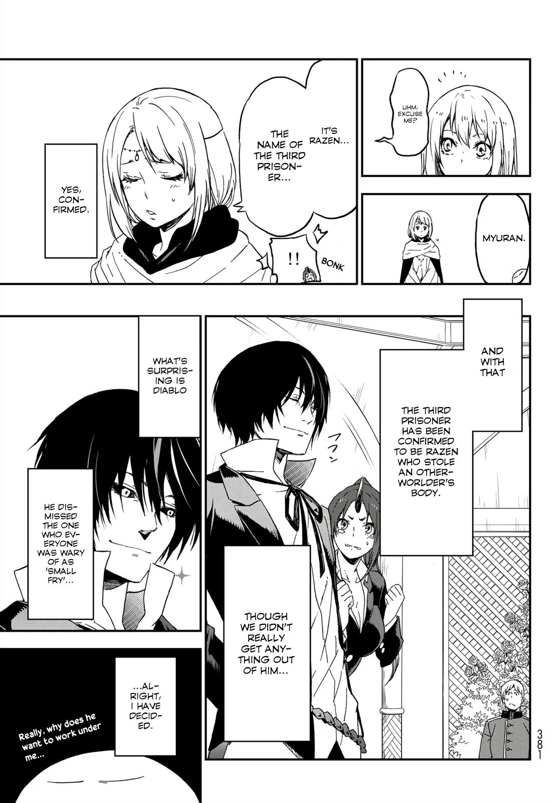 Tensei shitara Slime Datta Ken, Chapter 75 image 033
