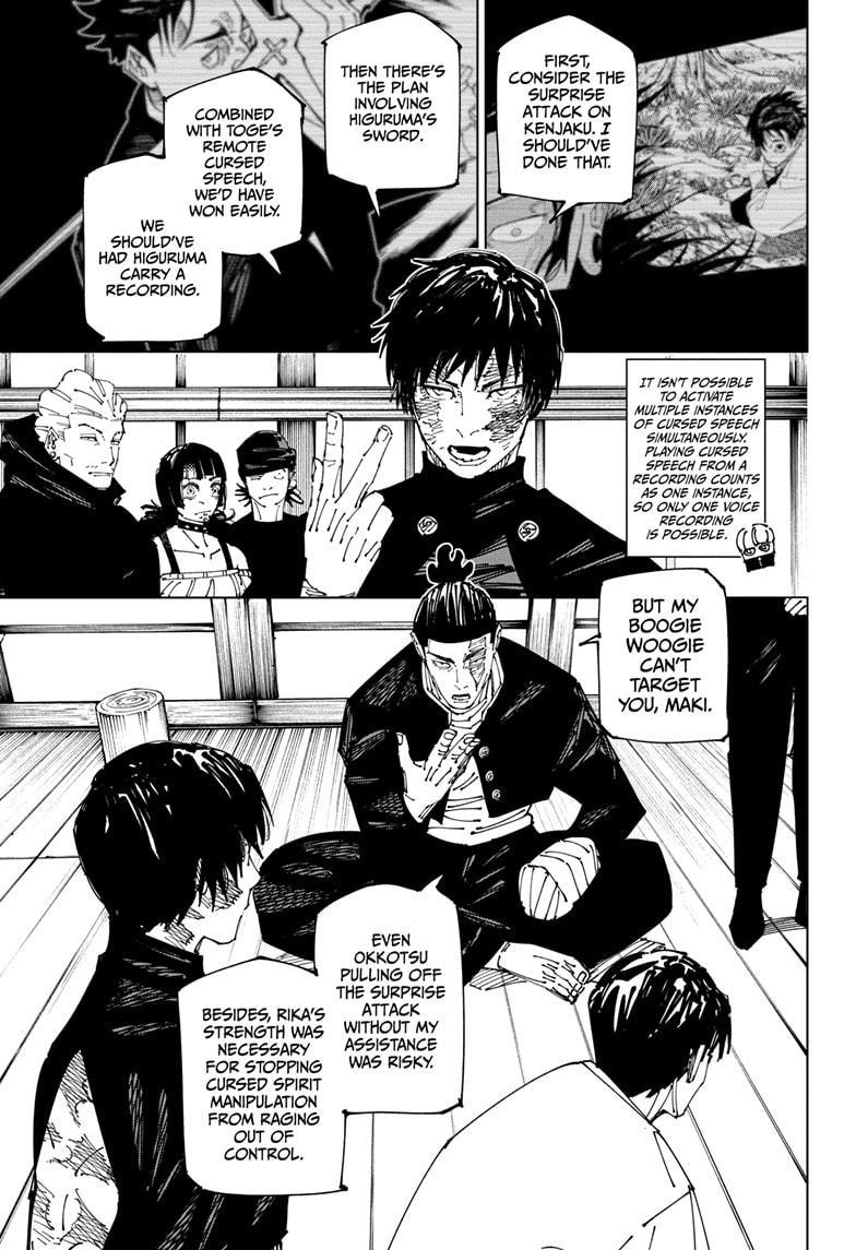 Jujutsu Kaisen Manga Chapter 269 image 05