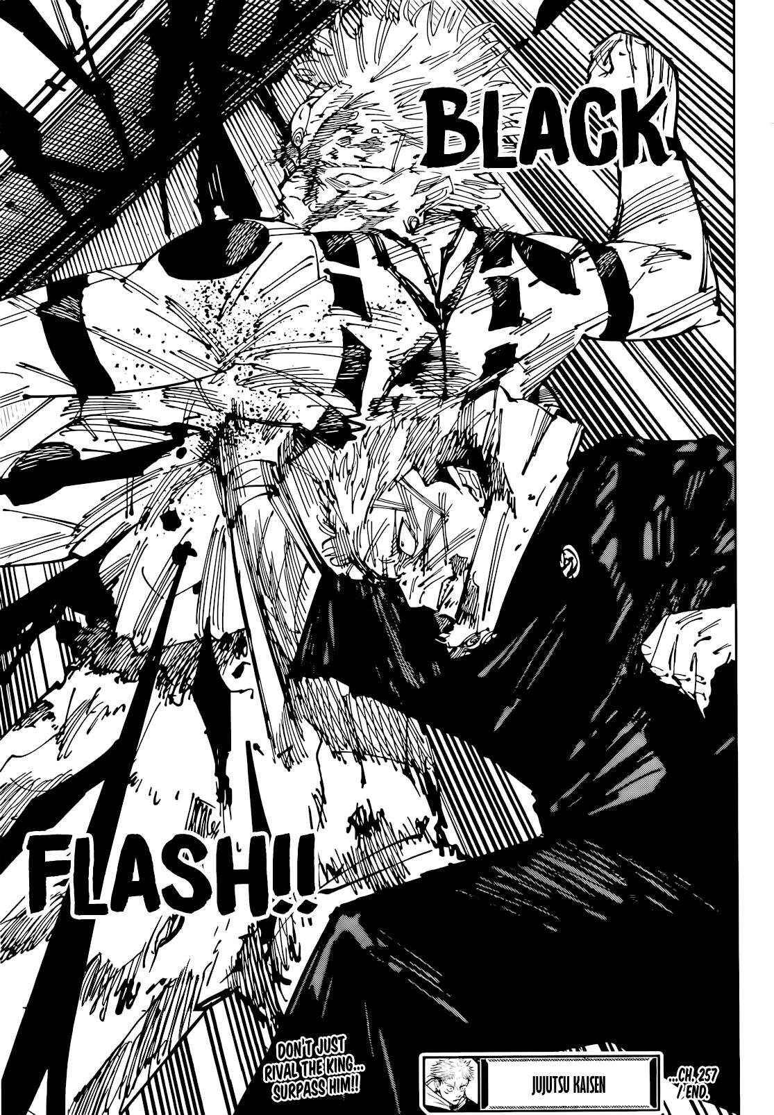 Jujutsu Kaisen Manga Chapter 257 image 20