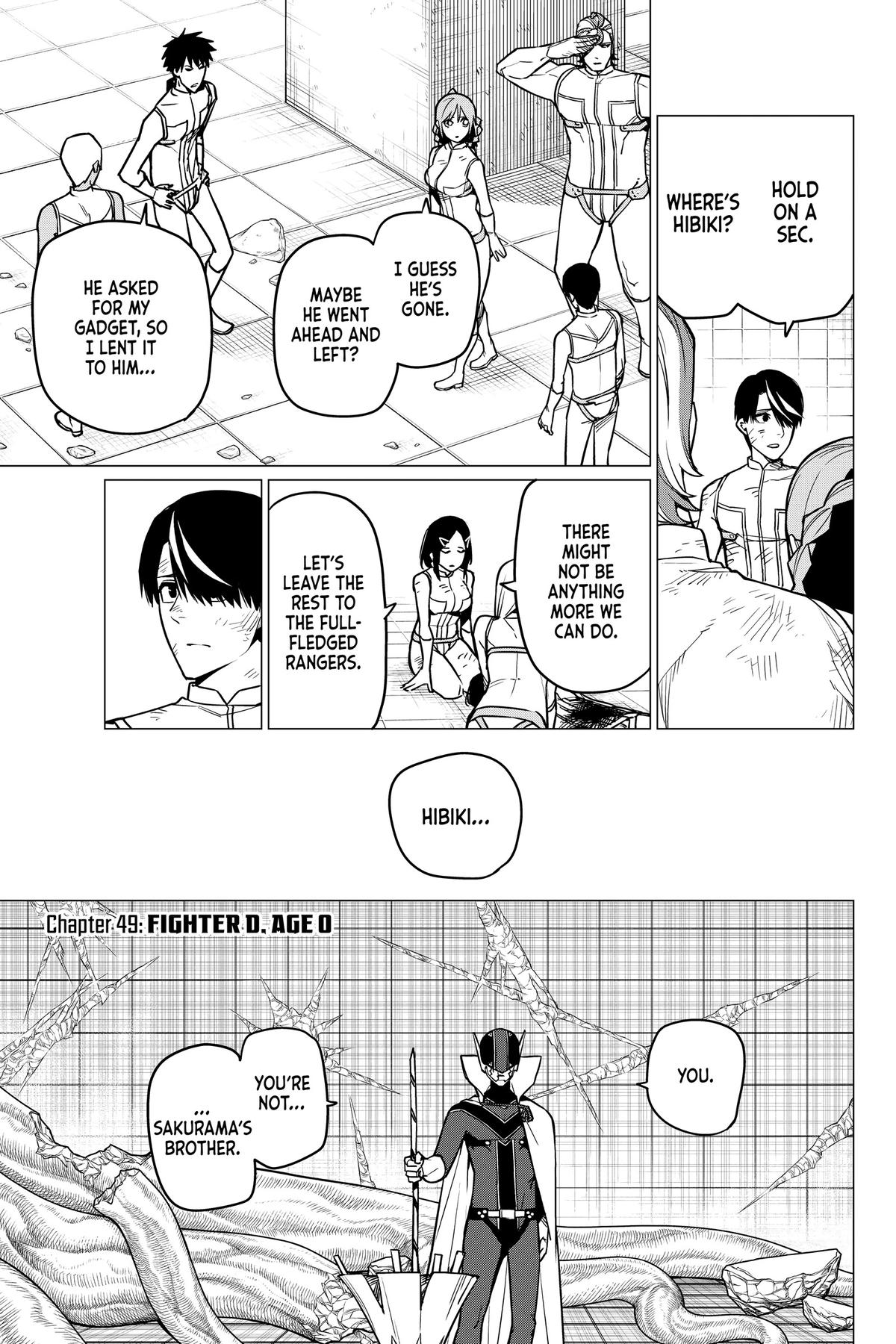 Go! Go Loser Ranger Manga Chapter 49 image 01