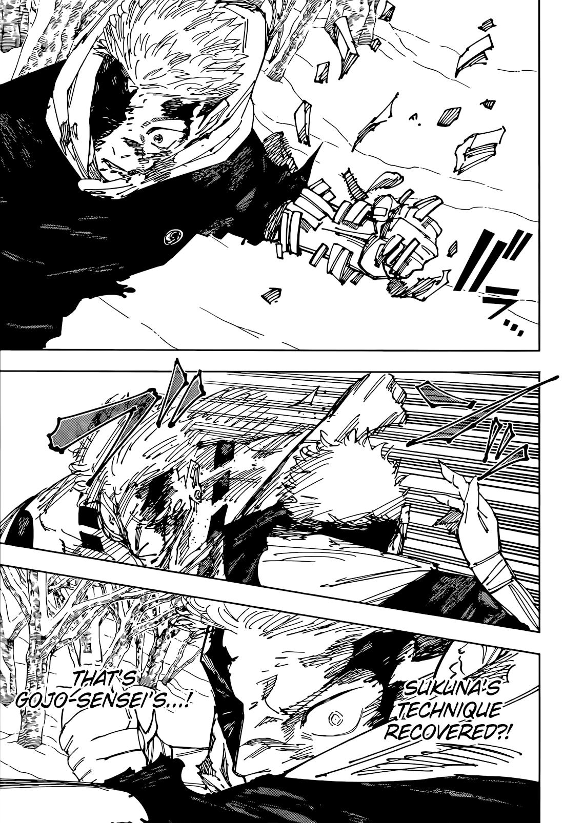 Jujutsu Kaisen Manga Chapter 266 image 18