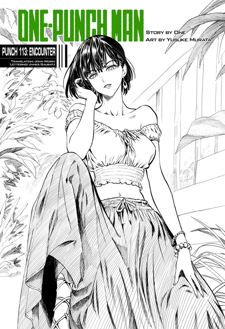 One-Punch Man, Chapter 113 image 001