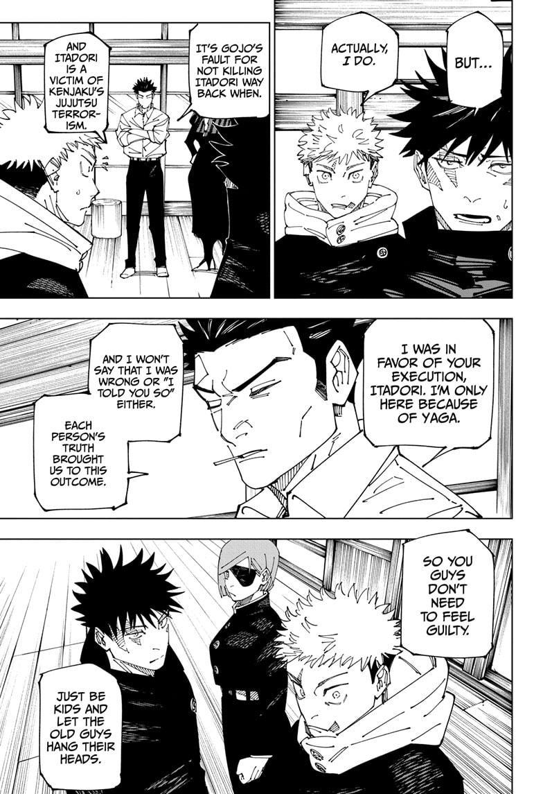 Jujutsu Kaisen Manga Chapter 269 image 03