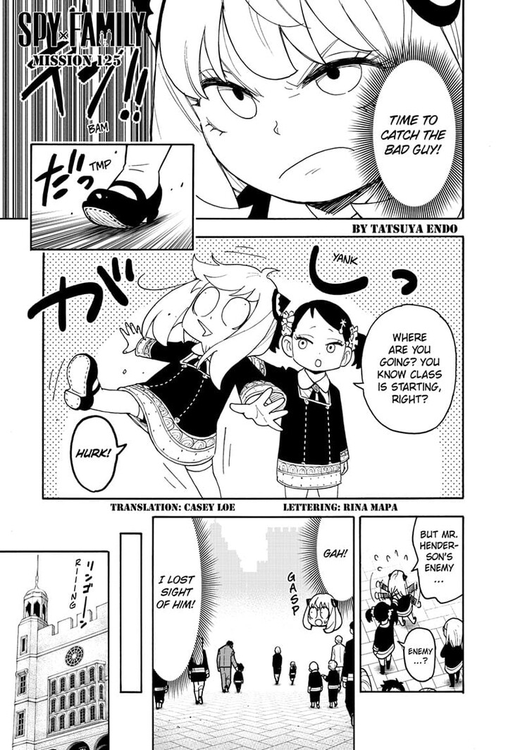 Spy x Family Manga, Chapter 125 image 01