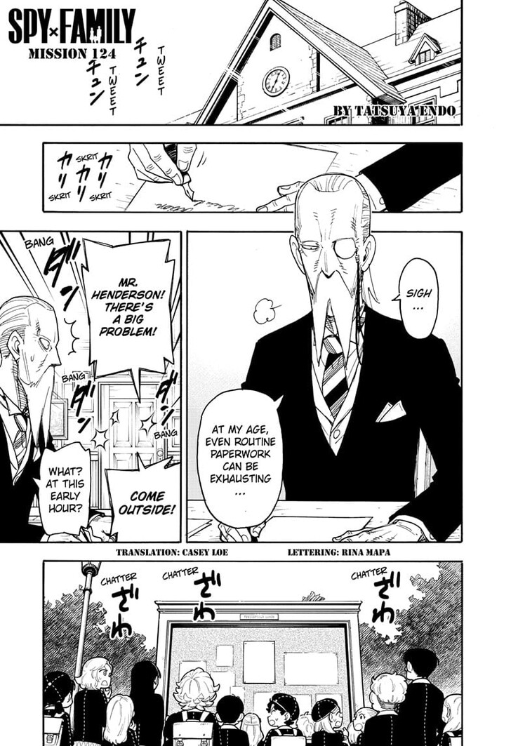 Spy x Family Manga, Chapter 124 image 01