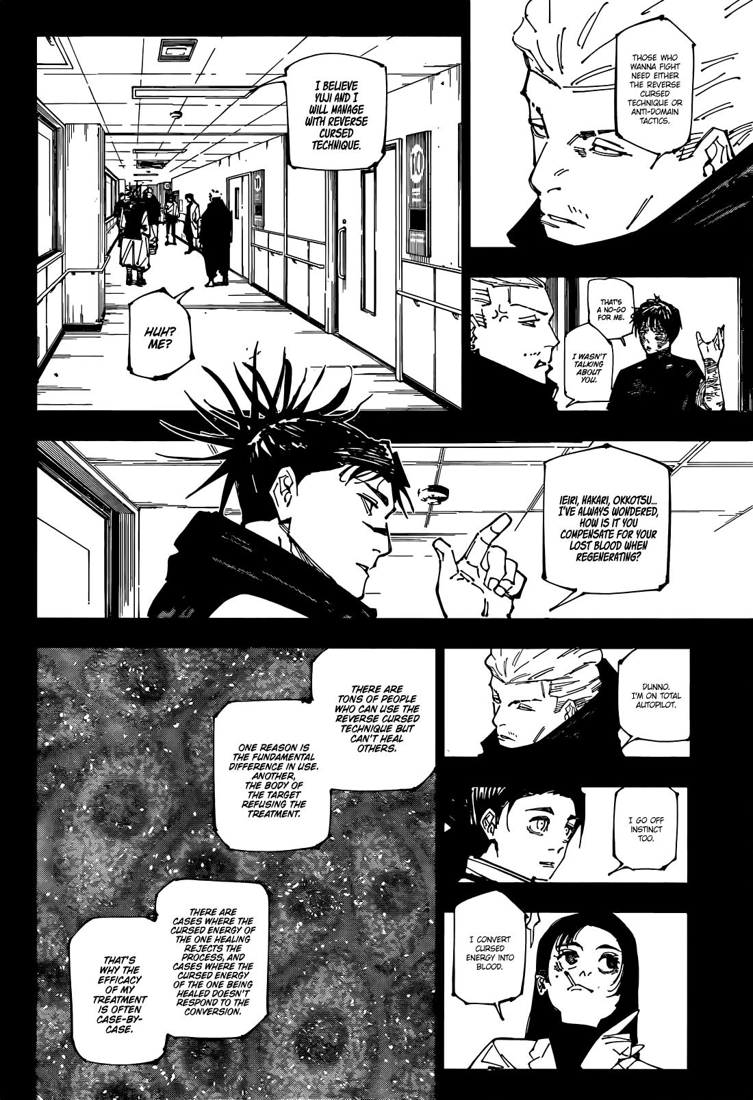 Jujutsu Kaisen Manga Chapter 258 image 05