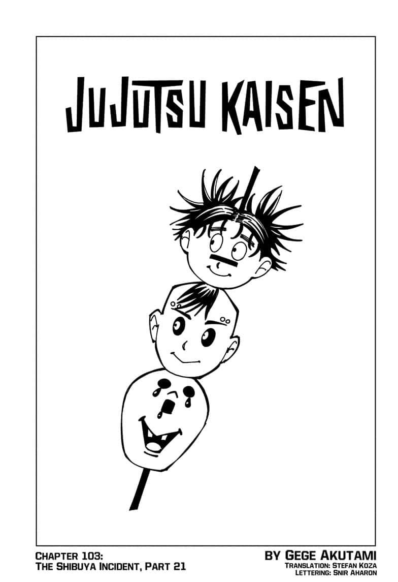 Jujutsu Kaisen Chapter 103 image 001