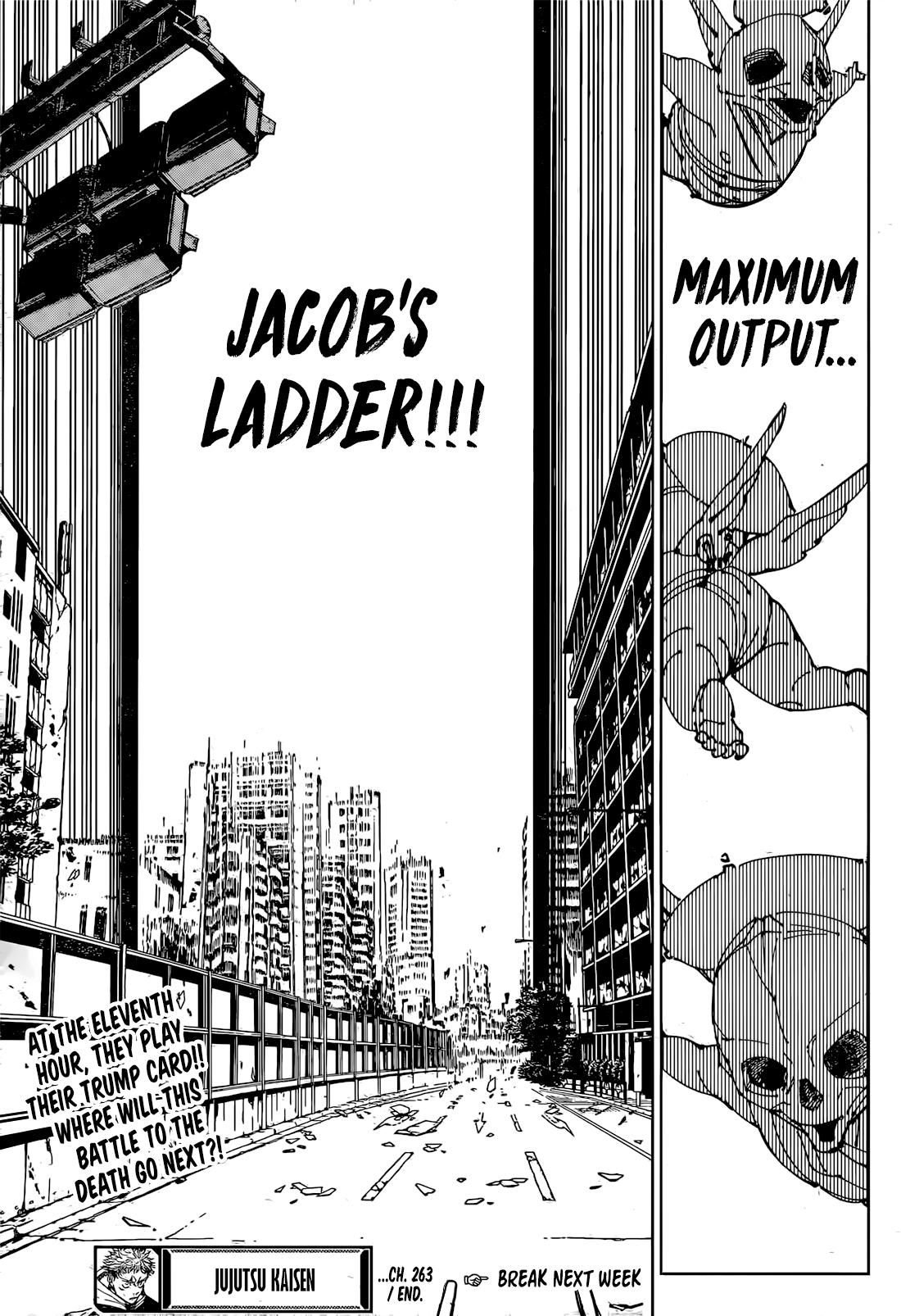 Jujutsu Kaisen Manga Chapter 263 image 18