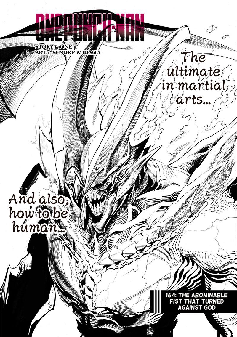 Manga Garou gets back at Webcomic Garou (referenced my AoT x OPM